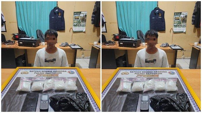 Bandar Narkoba di Banyuasin Diringkus, Polisi Hadapi Drama Warga Sekitar