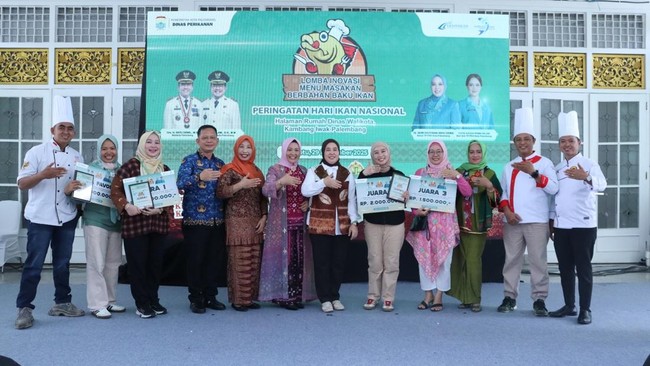 Tekan Stunting Pemkot Palembang Dorong Konsumsi Ikan Lewat Lomba Masak