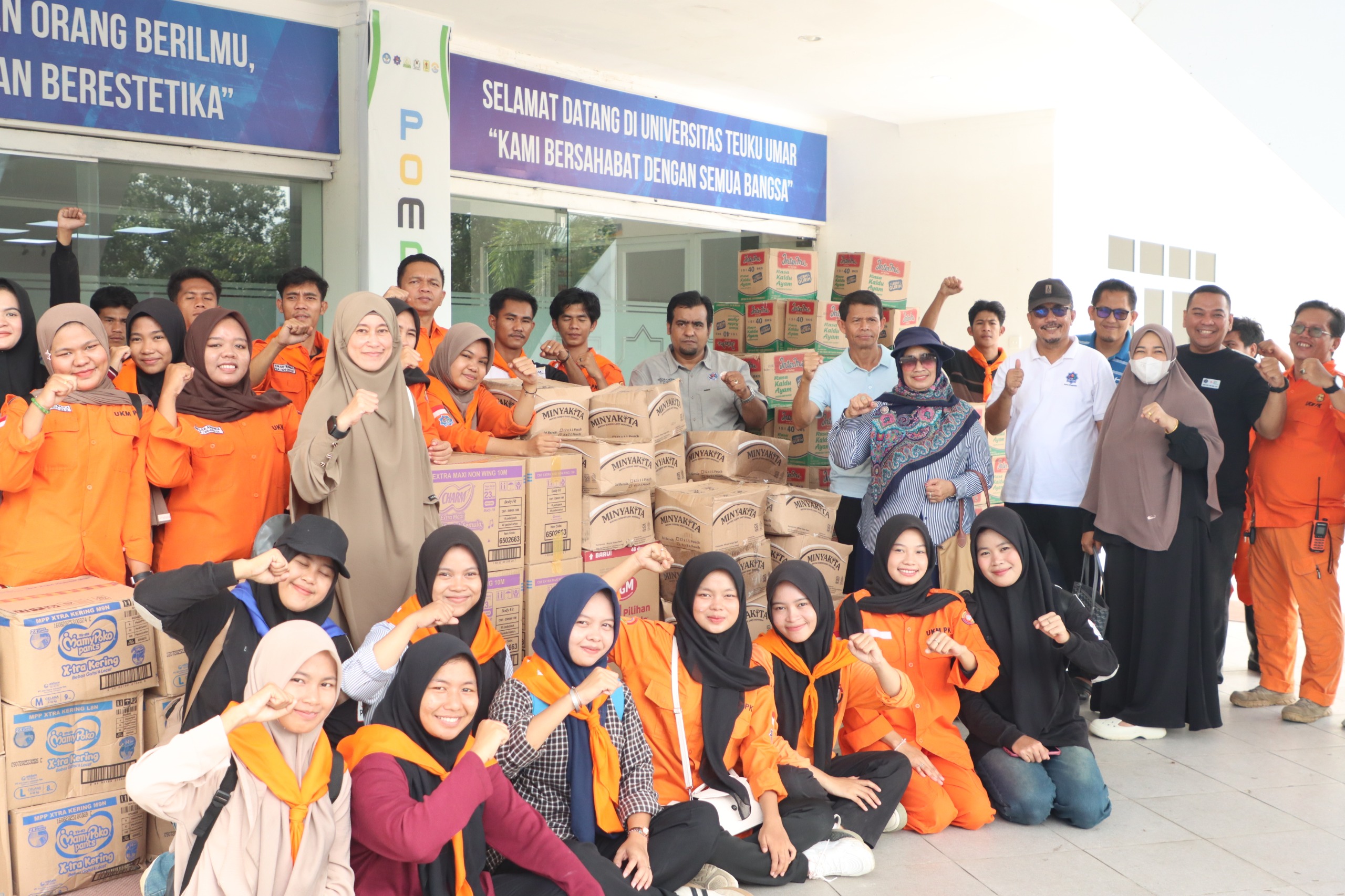 UTU Lepas 4 Tim Pengabdian Tanggap Bencana ke Empat Lokasi Terdampak di Aceh